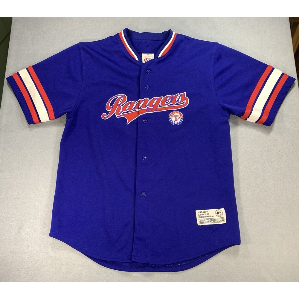 Vintage True Fan MLB Genuine Jersey Youth XL Texas Rangers #23 Mark Teixeira